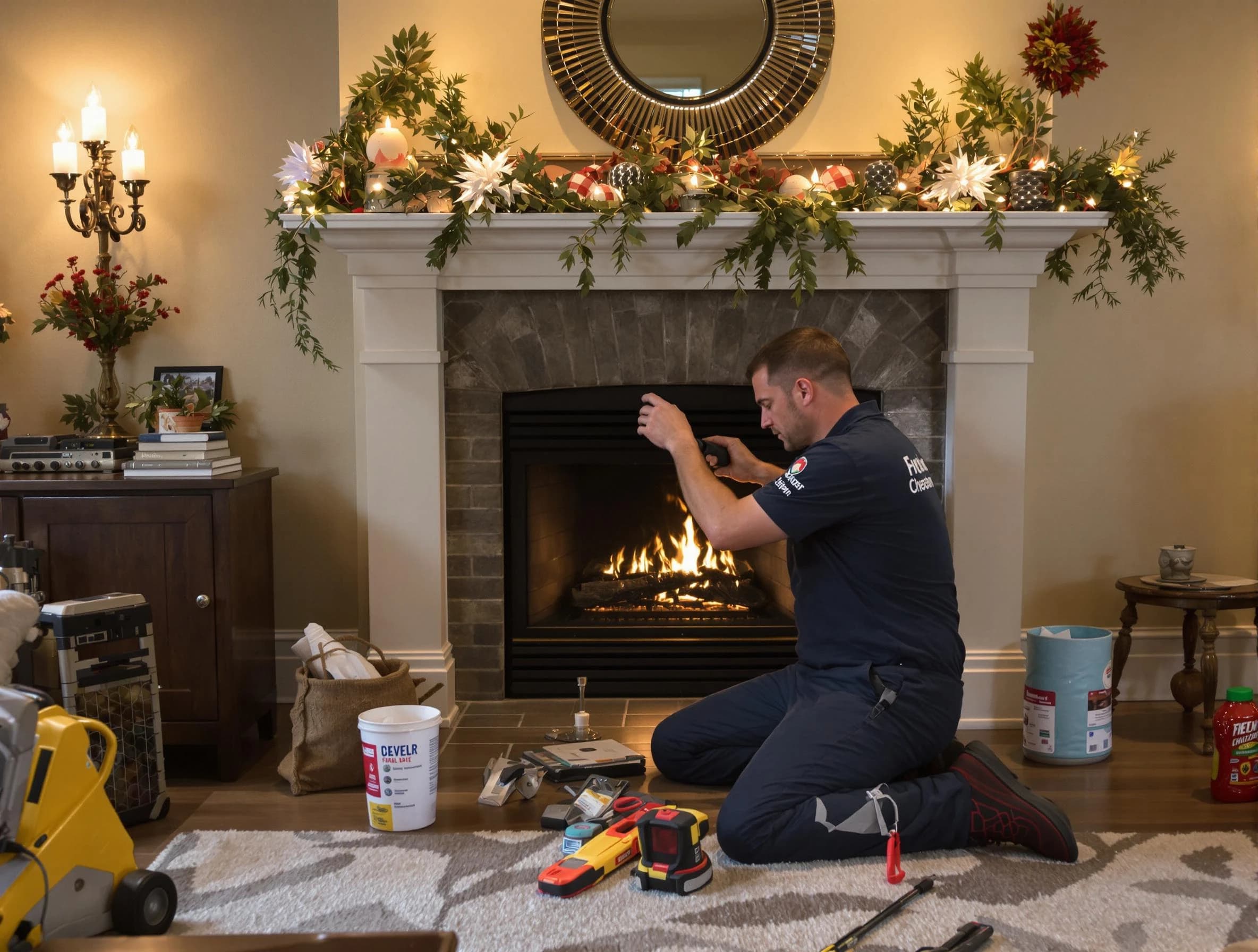 Hopewell Chimney Sweep offering fireplace maintenance services in Hopewell, VA