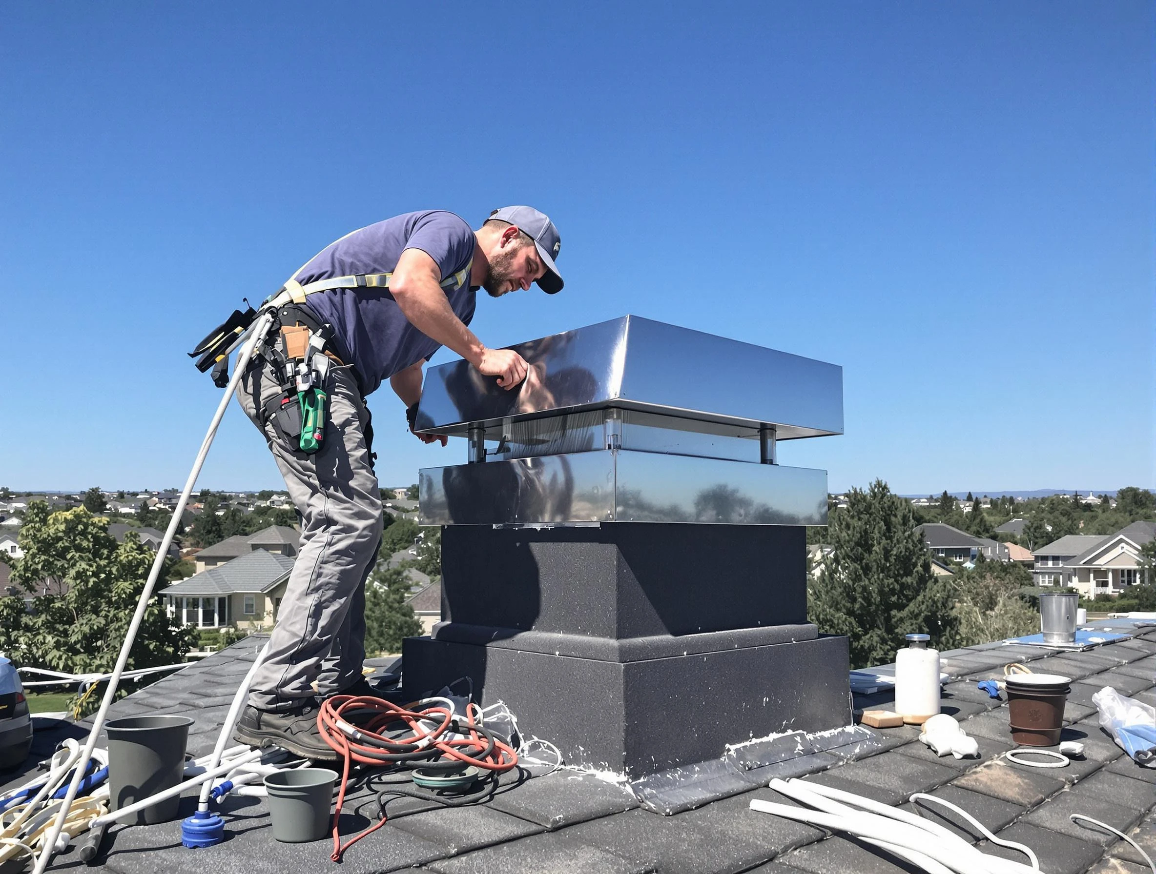 Chimney Cap Services service in Hopewell, VA