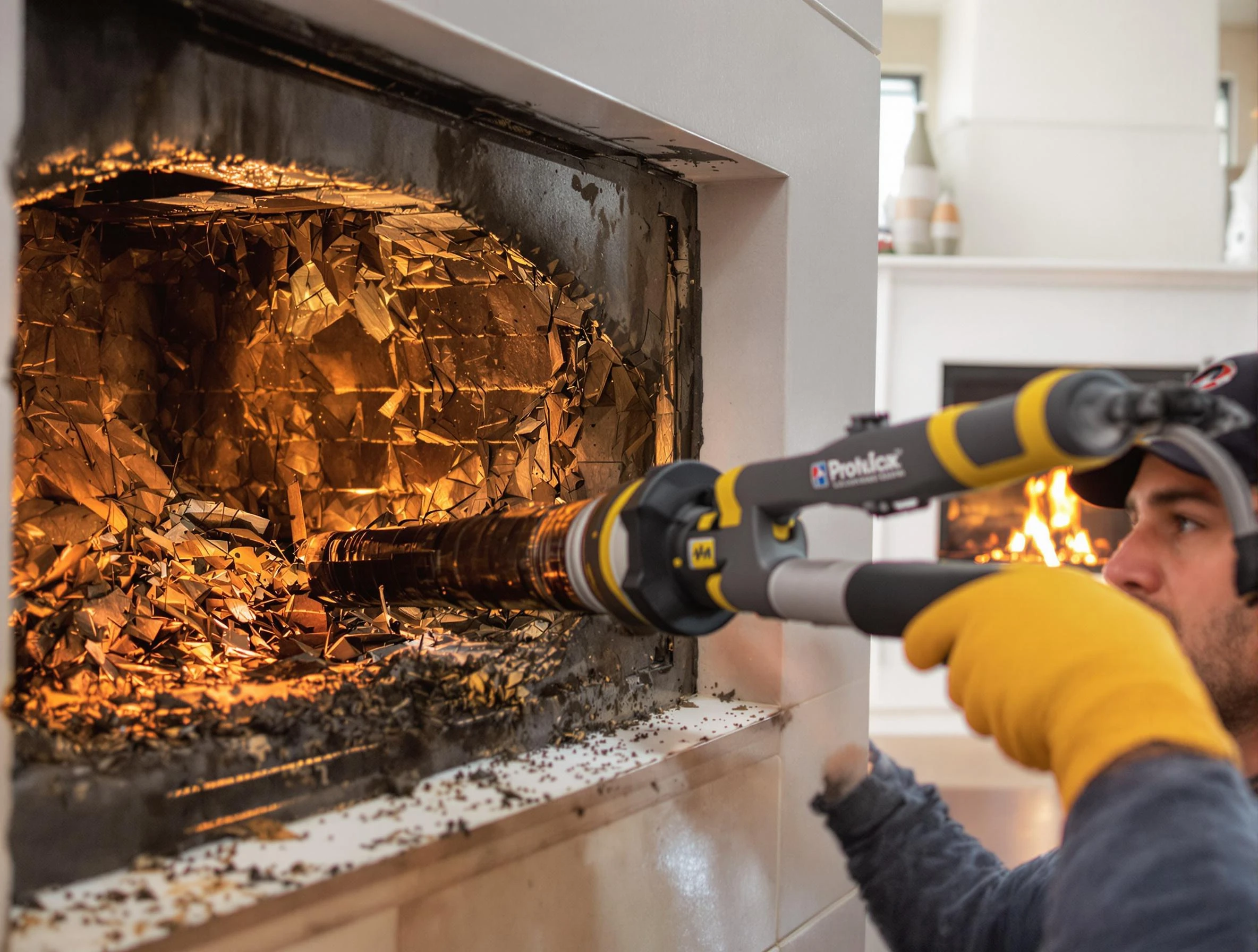 Professional chimney cleaning by Hopewell Chimney Sweep in Hopewell, VA